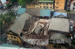 Vụ sập nhà cổ ở Hà Nội: Không để ảnh hưởng tới đời sống người dân